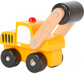 Dřevěná autíčka - Stavební stroje 1 ks válec
