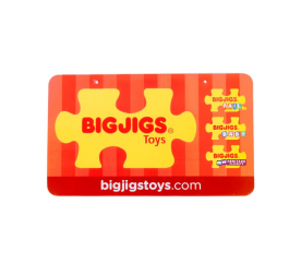 Velká kartonová cedule Bigjigs Toys