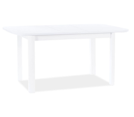 Signal Rozkladací Jedálenský stôl DIEGO II 105(140)x65 cm Biely Mat