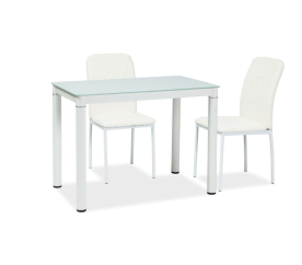 Signal Jedálenský stôl GALANT 100x60 cm Biely