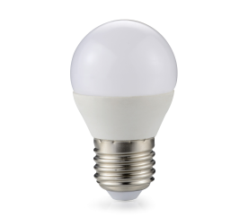 LED žiarovka G45 - E27 - 6W - 500 lm - teplá biela