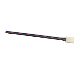 Konektor click - pre LED PÁSKY - RGBW - 12mm - 5pin - s vodičom