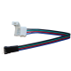 Konektor pre LED PÁSKY - RGB - 10mm - 4pin - PÁSOK / KONTROLER