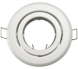 Podhľadové bodové svietidlo kruhové VÝKLOPNÉ BRG70010 biela