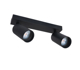 Stropné bodové svietidlo LED VIKI-L 2x GU10 čierne