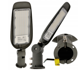 LED pouličná lampa - 50W - 230V - neutrálna biela