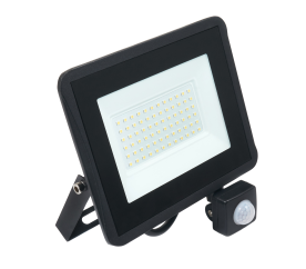 LED reflektor IVO s PIR senzorom - 50W - IP65 - 4250Lm - teplá biela - 3000K