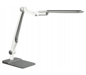 LED stolní lampa kreslířská - stříbrná - 10W - 600Lm - multiwhite