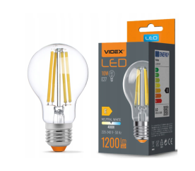 LED žiarovka filament - E27 - 10W - A60 - neutrálna biela
