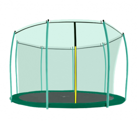 Aga Vnútorná ochranná sieť 366 cm na 8 tyčí Dark Green (kruh)