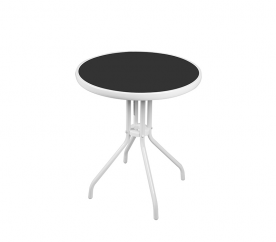 Linder Exclusiv Záhradný stôl BISTRO MC330850WB 70x60 cm