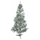 Aga Vianočný stromček bielo - zelený 180 cm