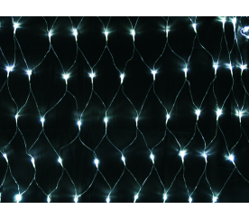 Linder Exclusiv Vianočná svetelná sieť 160 LED Studená biela