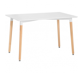 Aga Jedálenský stôl 120x80 cm Biely