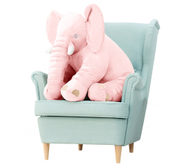 Aga4Kids Plyšový slon 85 cm Ružový