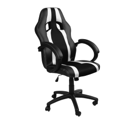 Aga Herná stolička MR2060 Čierno - Biele