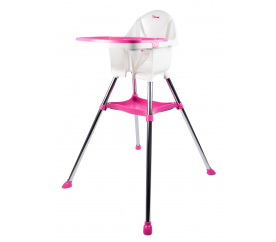 Doloni Dětská jídelní židlička Růžová