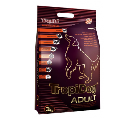 TropiDog Super Premium Adult M&L kuřecí s lososem 3kg