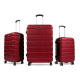 Aga Travel Sada cestovných kufrov MR4650 Červená