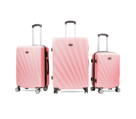 Aga Travel Sada cestovných kufrov MR4653 Ružová