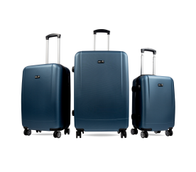 Aga Travel Sada cestovných kufrov MR4656 Tmavo modrá