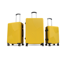Aga Travel Sada cestovných kufrov MR4654 Svetlo oranžová