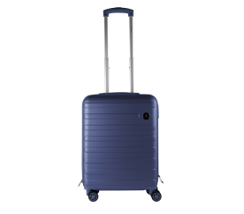 Linder Exclusiv Cestovný kufor Diamond Modrý 55x40x20 cm