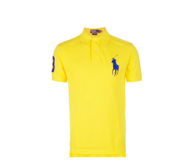 Ralph Lauren Detské Polo tričko Yellow Big Pony