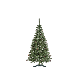 Aga Vianočný stromček 160 cm so šiškami