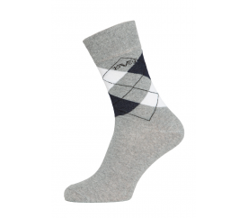 Versace 19.69 Ponožky BUSINESS 5-Pack Light Grey-White (C172)