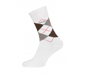 Versace 19.69 Ponožky BUSINESS 5-Pack White-Grey (C175)