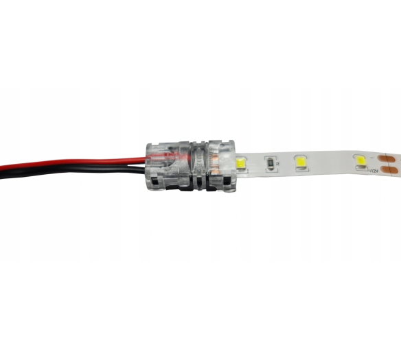 Spojka pre LED pásky (kábel - opasok) 10mm RGB FIX - IP65