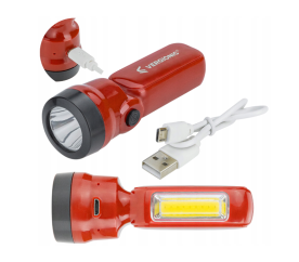 LED nabíjacia svietidla USB + kábel 2v1