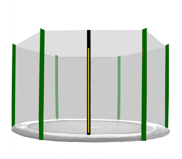 Chiemsee Ochranná sieť 305 cm na 6 tyčí Dark Green