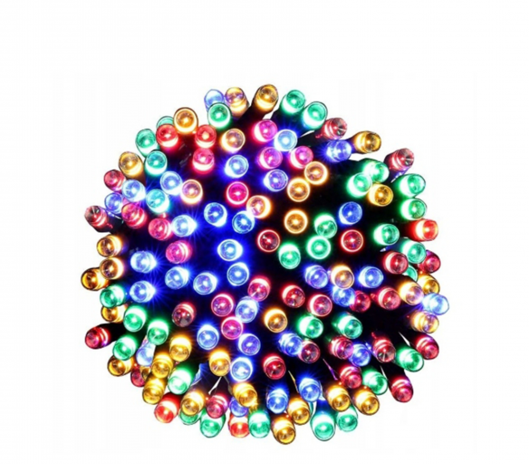 Linder Exclusiv Vianočný reťaz 600 LED Farebný