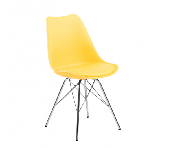Aga Jedálenská stolička MR2040 Žltá