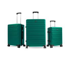 Aga Travel Sada cestovných kufrov MR4657 Tmavo zelená