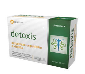 Avanso Detoxis Pro Zdravé pečeň, detoxikácia a vitalita organizmu 30 kapsúl