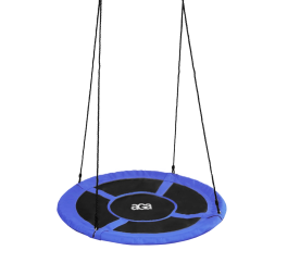 Aga Závesný hojdací kruh 110 cm Modrý